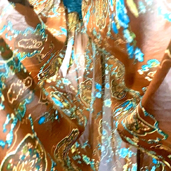 BOHO/SHABBY-CHIC MAXI FLORAL SKT SZ M - Picture 7 of 10